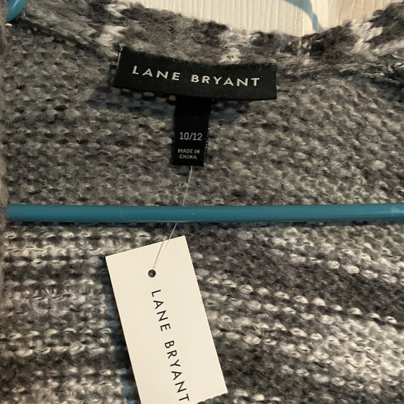 Gray Lane Bryant Sweater Size 10/12 - Picture 3 of 3